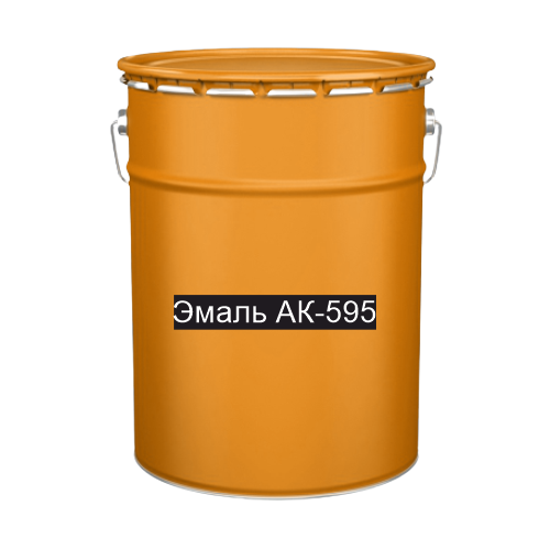 Краска для дорожной разметки Эмаль АК-595 оранжевая
